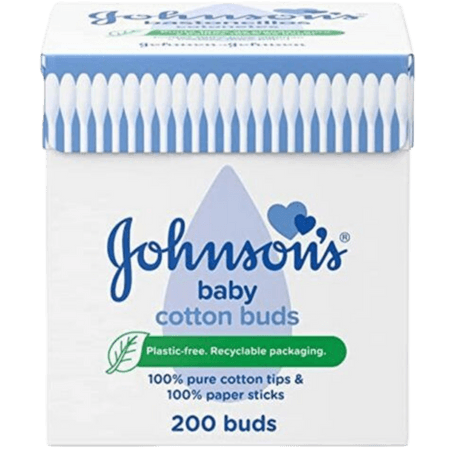 Johnson's Baby Wattenstaafjes - 200 stuks