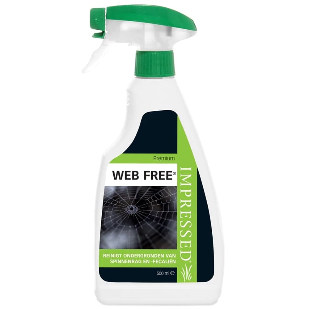 Web Free Spinnenspray Tegen Spinnen - In een handige spray - Werkt maanden lang - Tegen alle spinnen