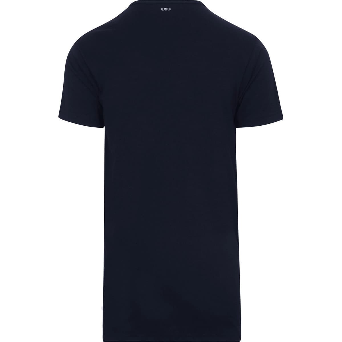T-shirt Alan Red  Derby Extra Lang T-Shirt Navy (2-Pack)