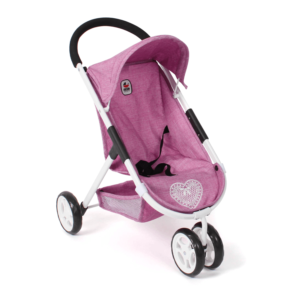 Poppenbuggy Speedy - Pink Jeans