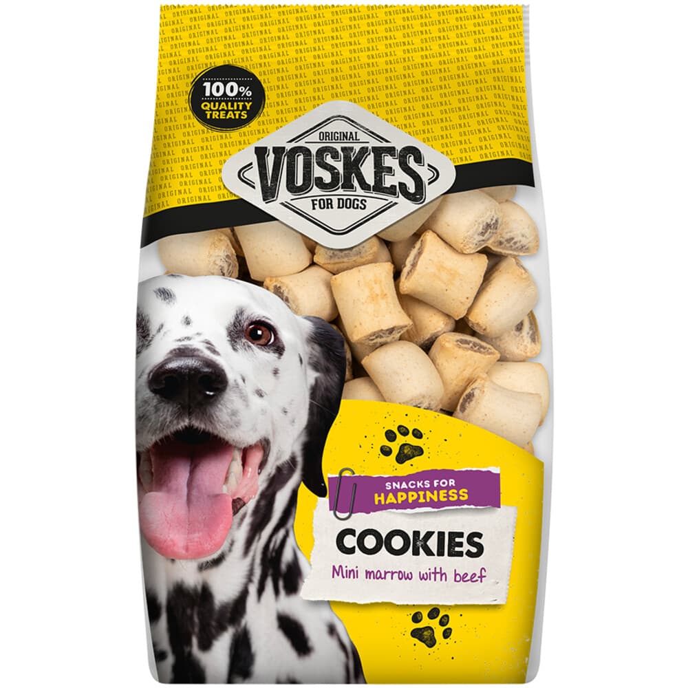 Voskes Hondensnacks Mini Merg Rund 400 gr