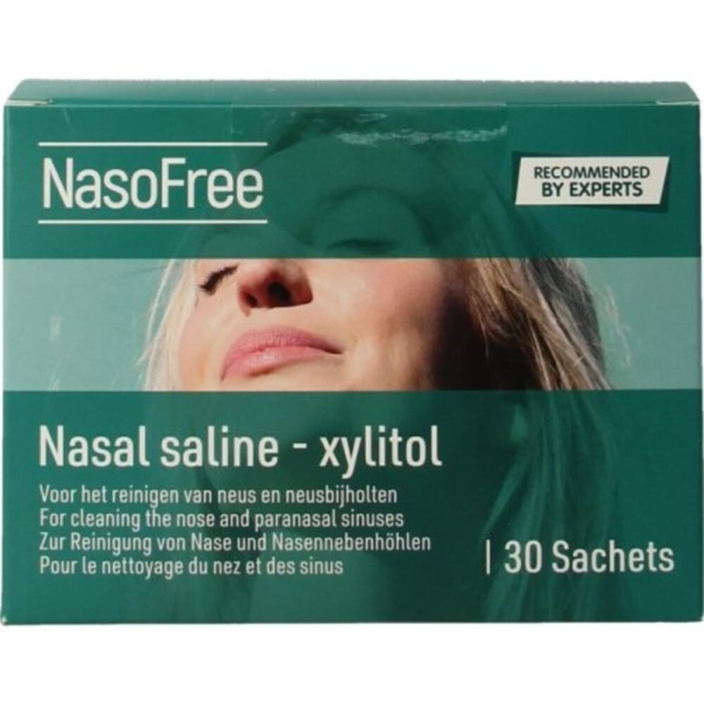 Dos medical Nasaal Spoelzout met Xylitol Sachets 30 stuks