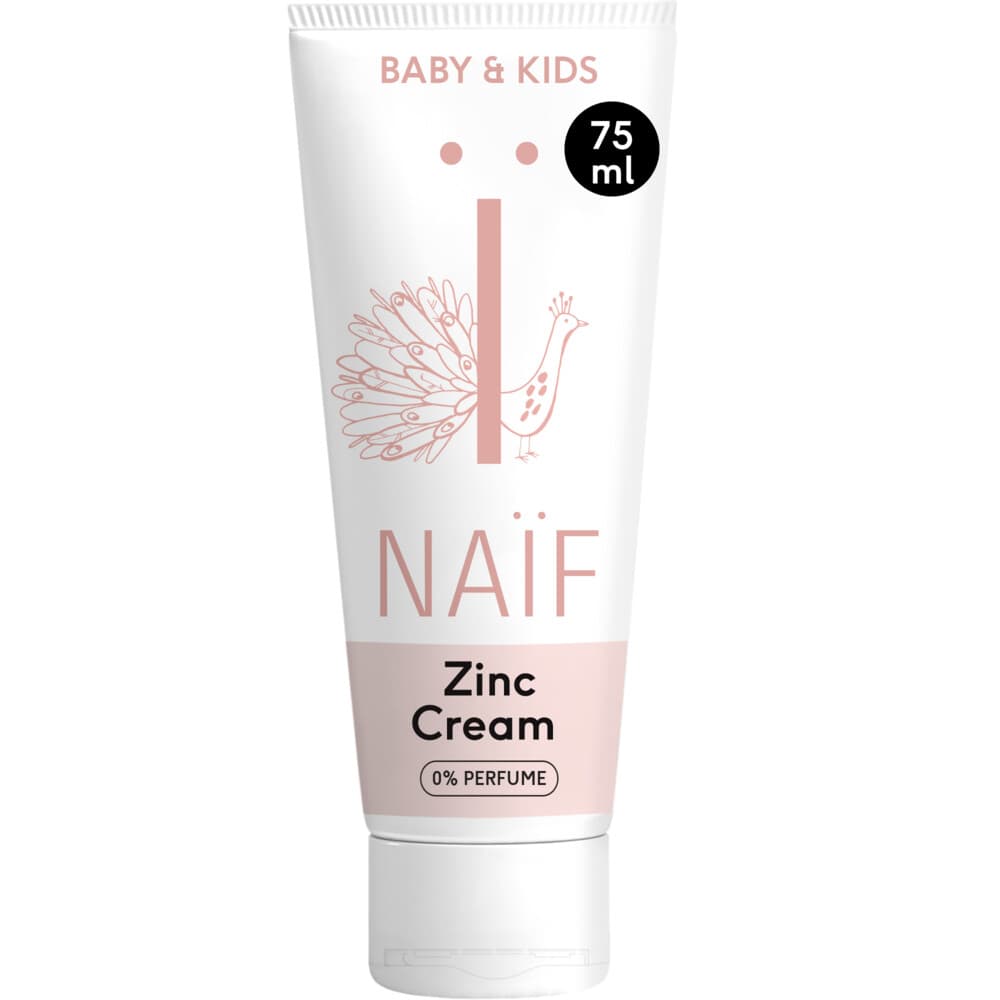 Naif Baby & Kids Parfumvrije Zinkcrème 75 ml