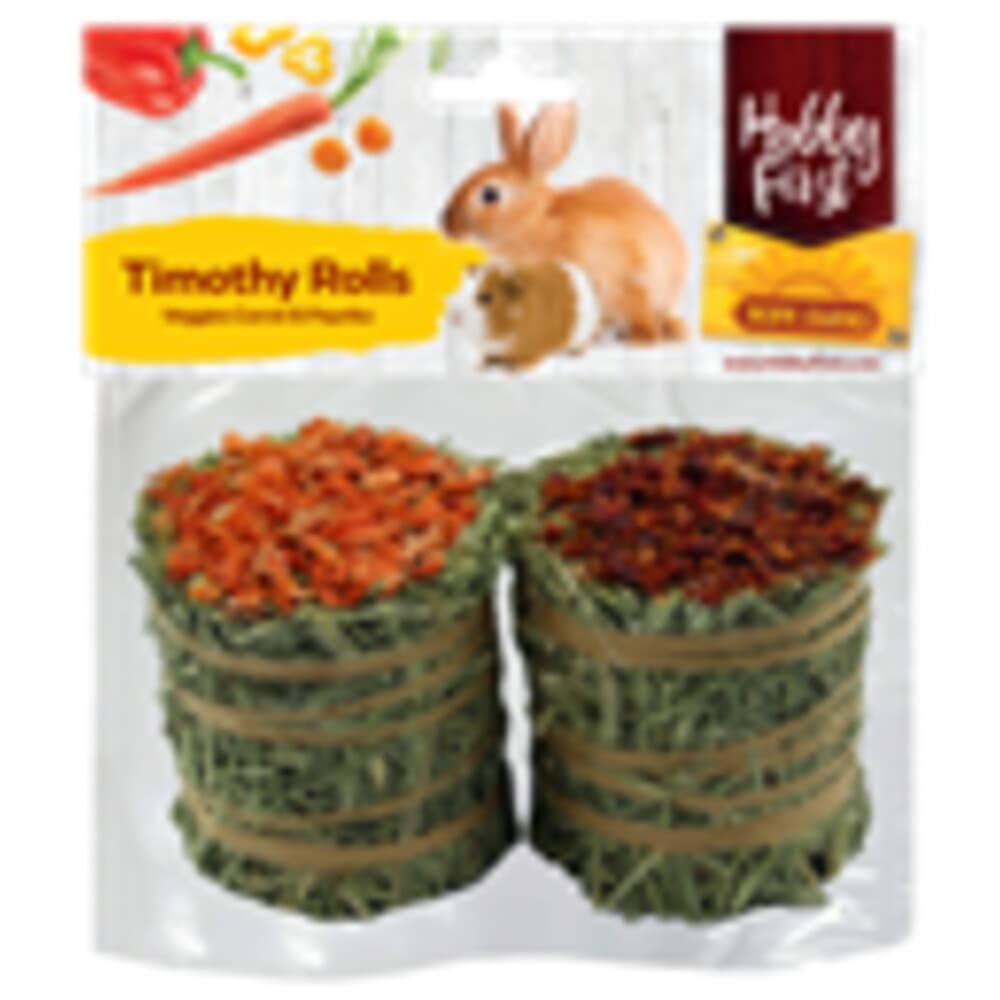 HobbyFirst Hope Farms Timothy Rolls Wortel & Paprika 200 gr