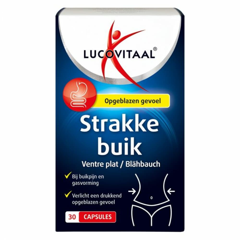3x Lucovitaal Strakke Buik 30 capsules