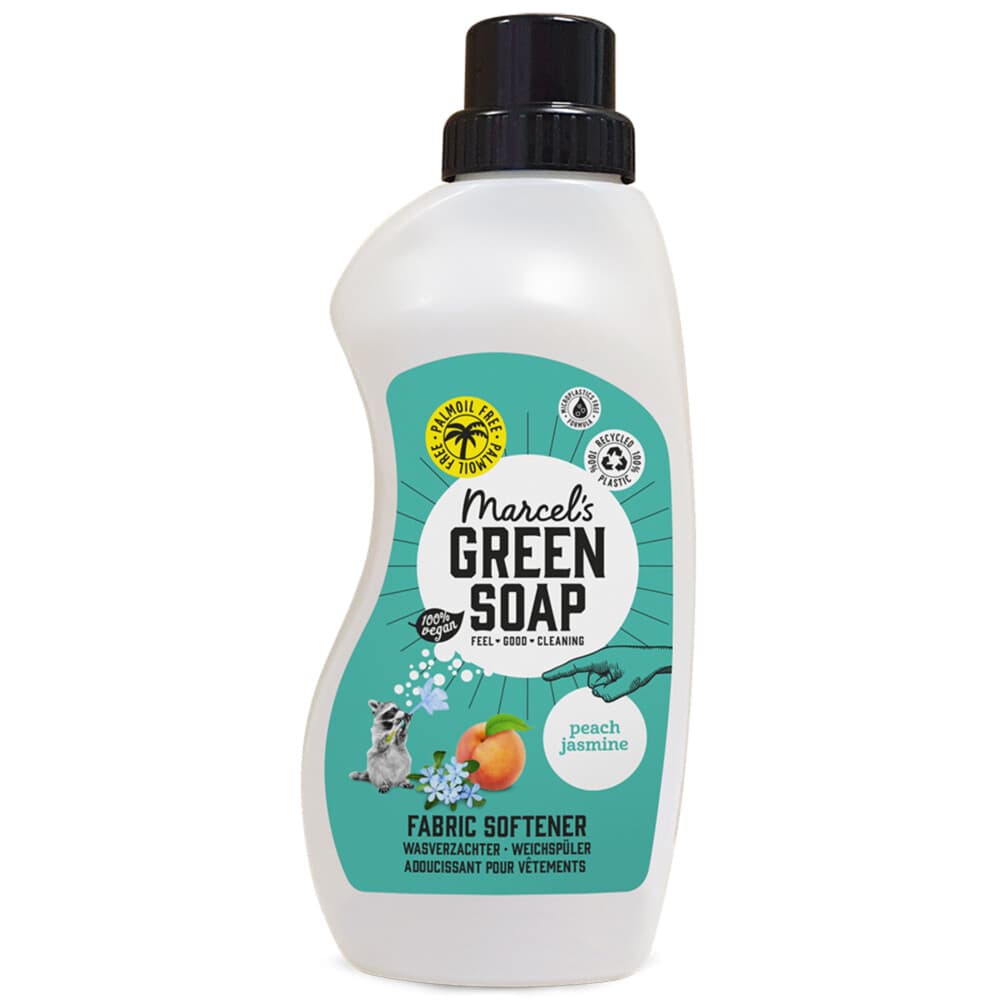 Marcel's Green Soap Wasverzachter Perzik & Jasmijn 30 Wasbeurten 750 ml