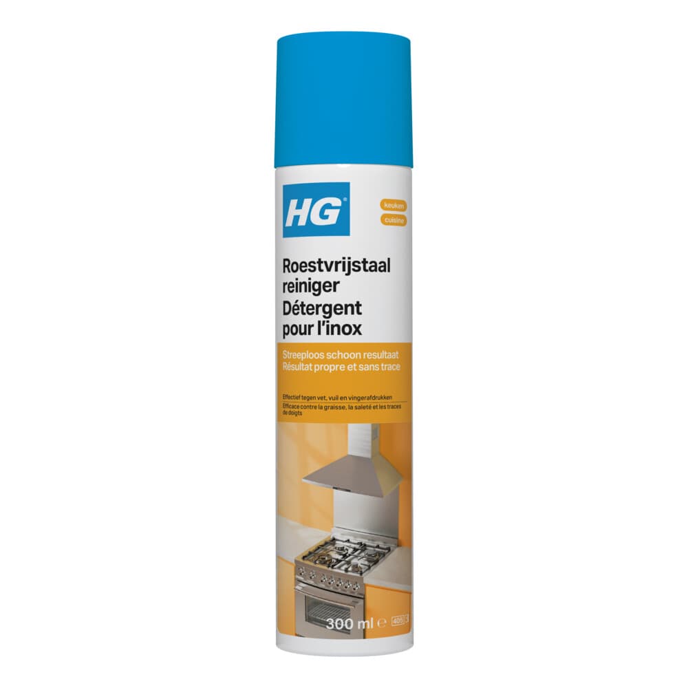 HG Roestvrijstaal Reiniger 300 ml