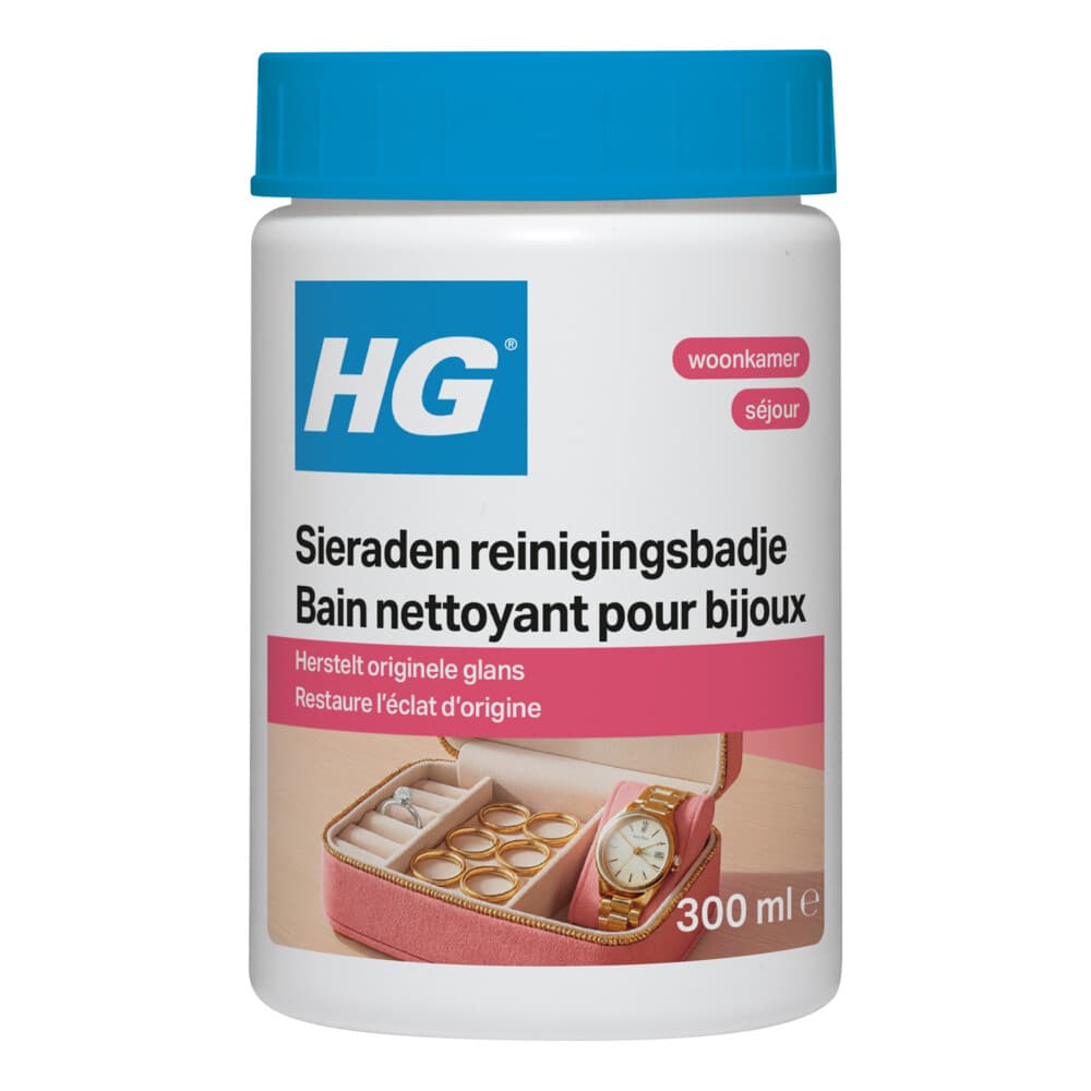 2e halve prijs: HG Sieraden Reinigingsbad 300 ml