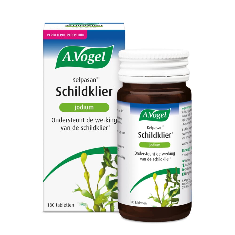A.Vogel Kelpasan Schildklier 180 tabletten