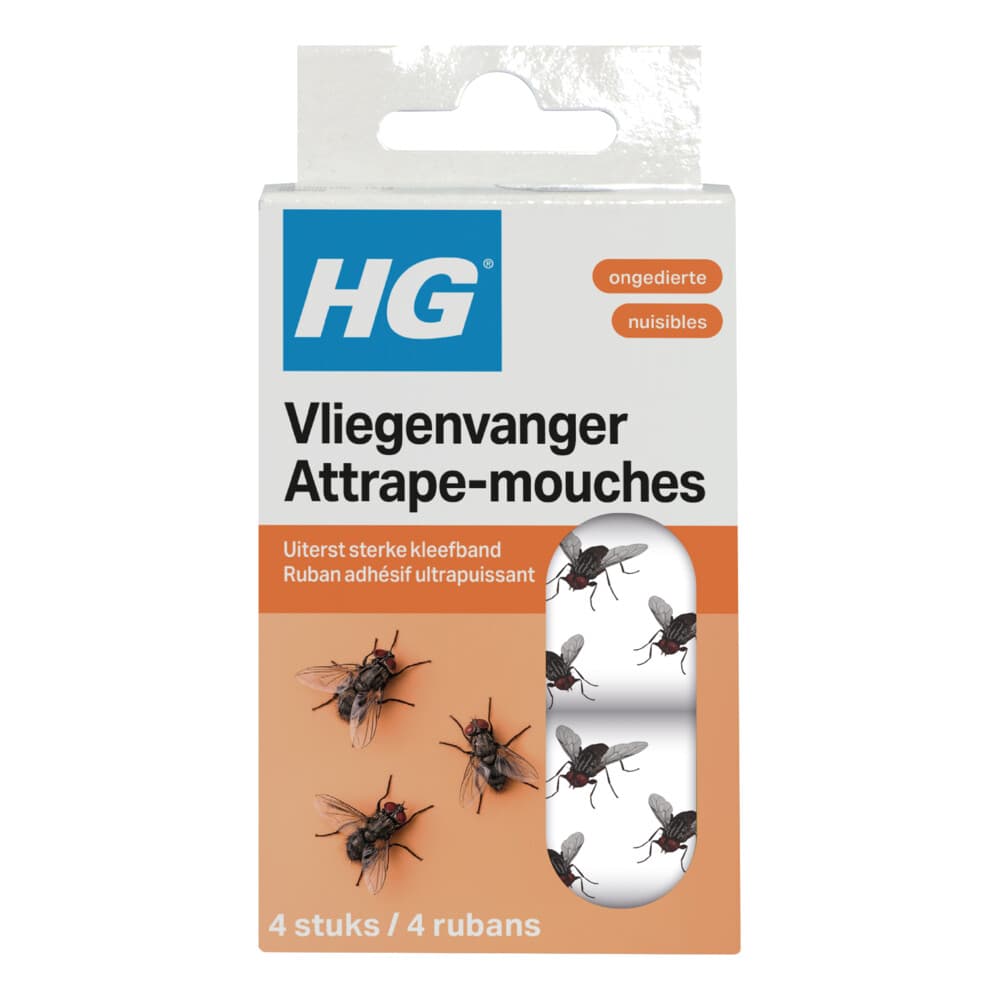 2e halve prijs: HG X Vliegenvanger 4 stuks
