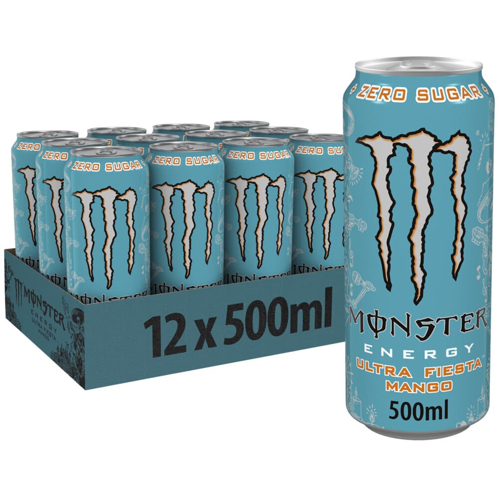 Monster Energy Ultra Zero Sugar Fiesta 12 x 500 ml