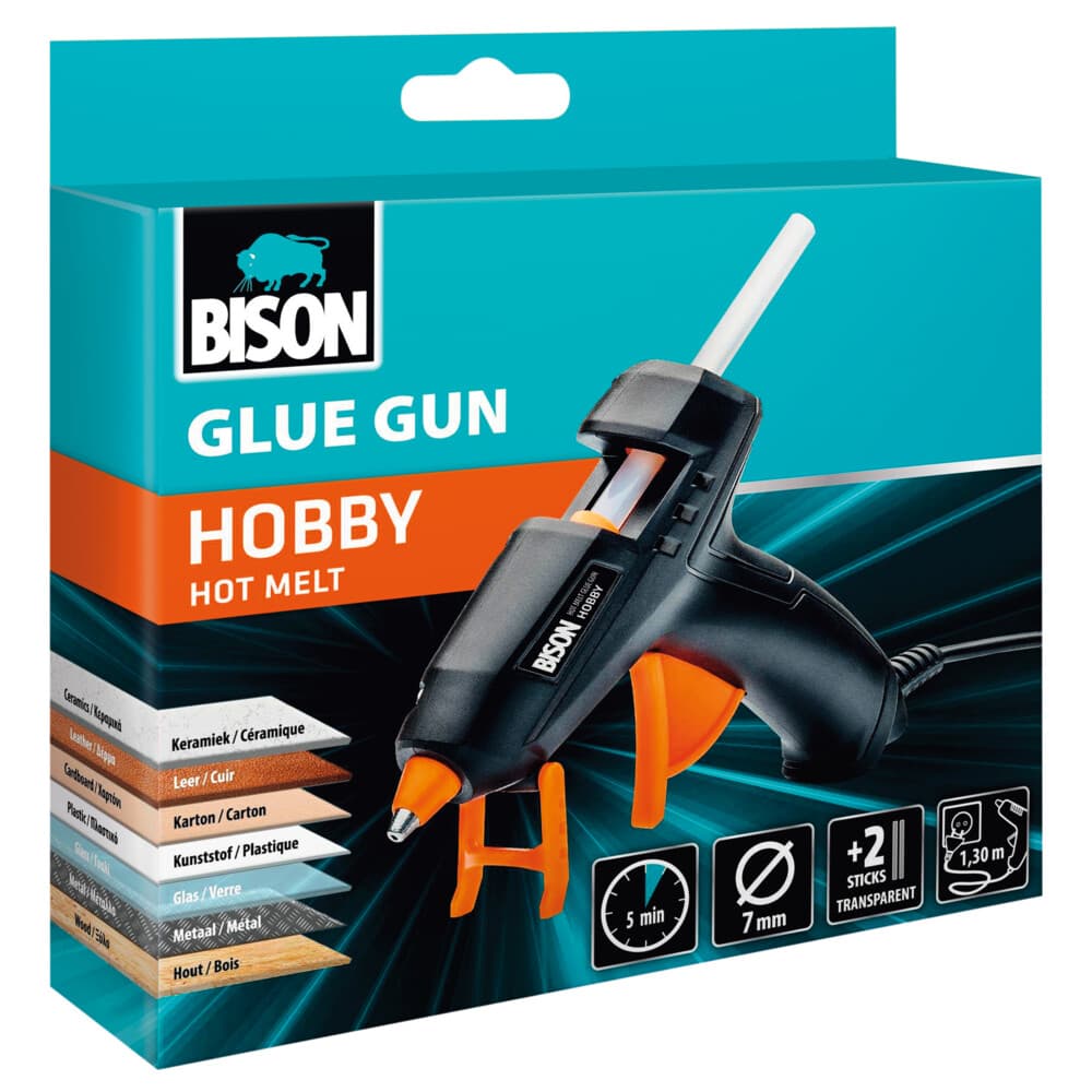 4x Bison Glue Gun Hobby Lijmpistool