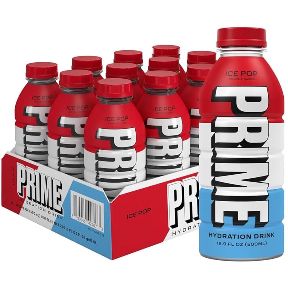 Prime Hydration PET Ice Pop 12 x 500 ml