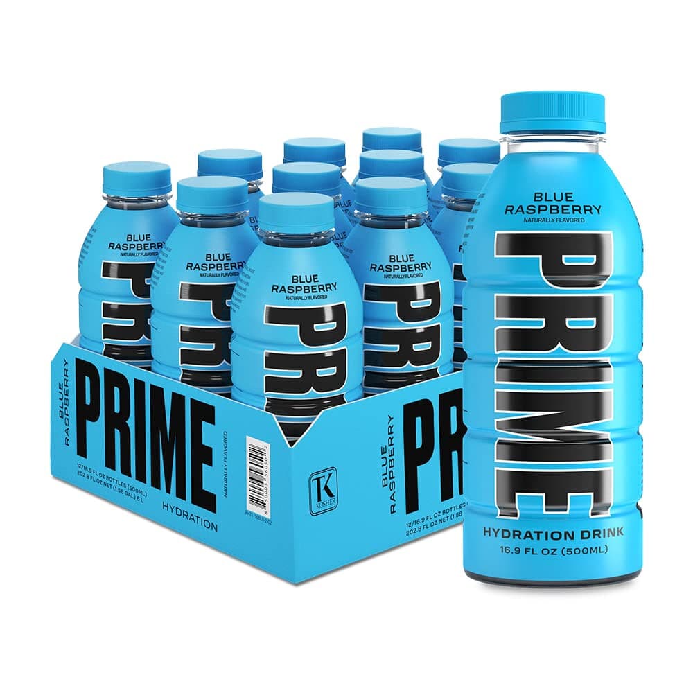 Prime Hydration PET Blue Raspberry 12 x 500 ml