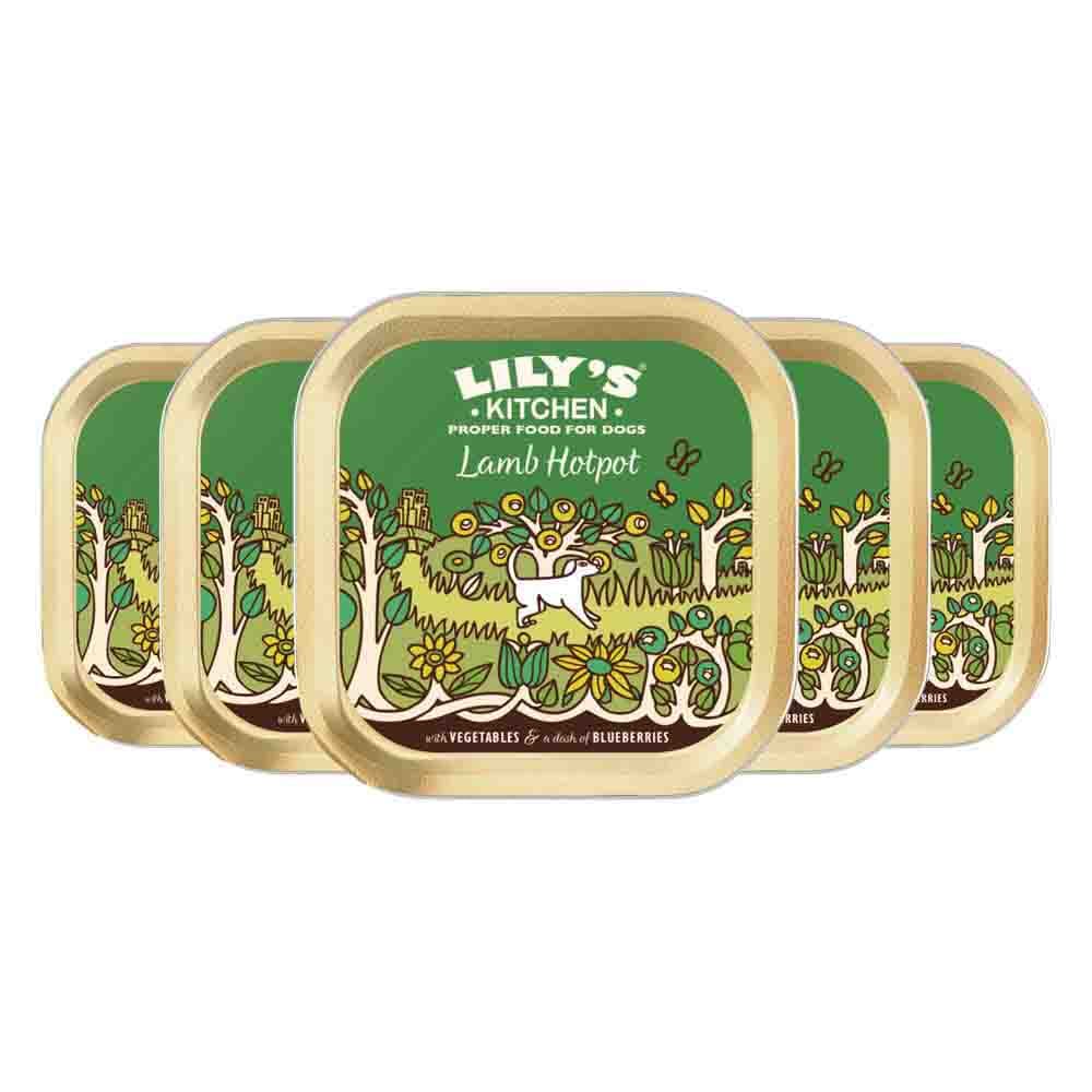 5x Lily's Kitchen Hondenvoer Nat Hotpot Lam 150gr