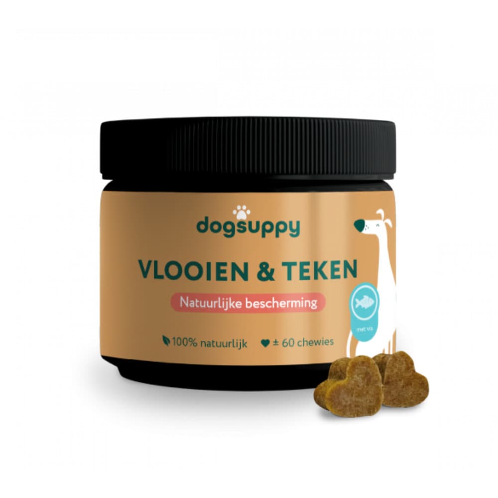 DogSuppy Anti Vlooien & Teken 60 stuks