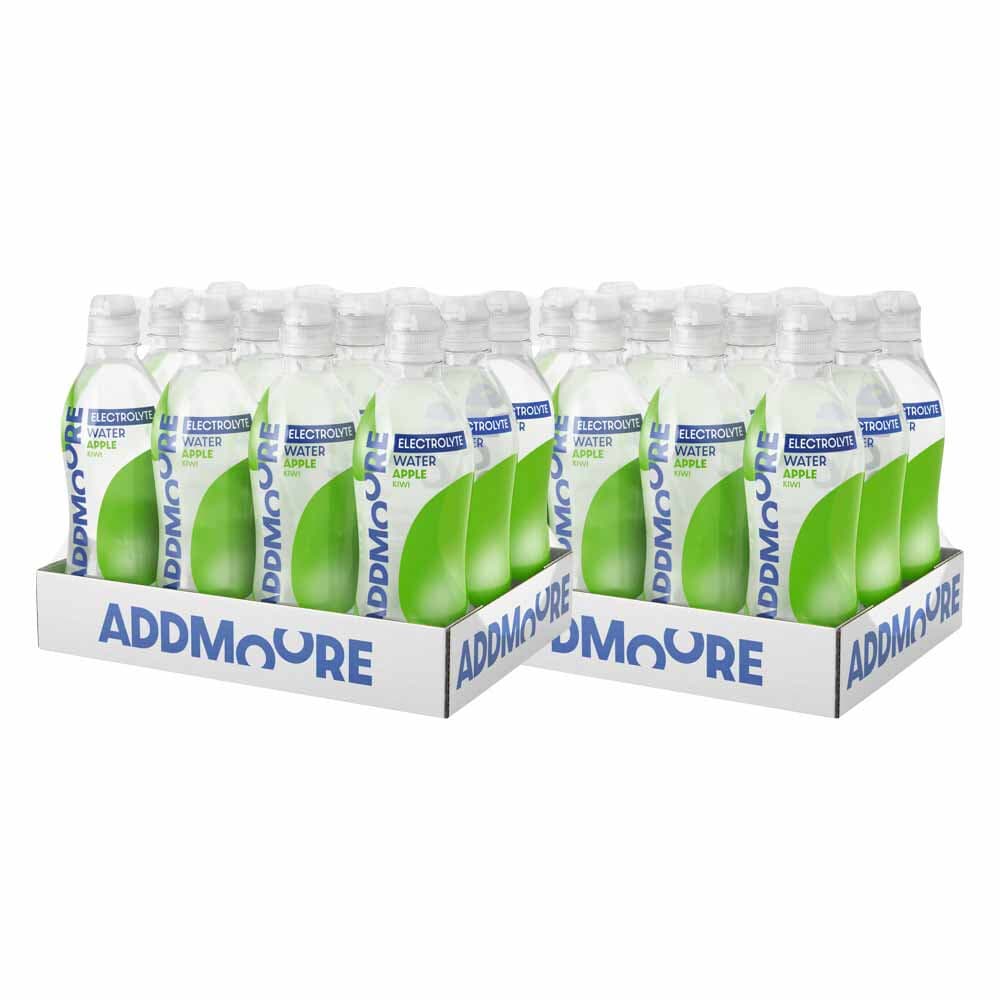2x Addmoore Electrolyte Water Apple 12 x 500 ml