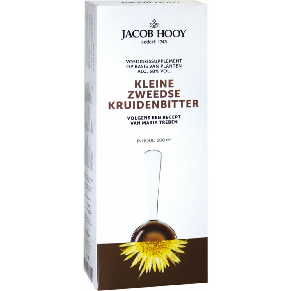 Jacob Hooy Kleine Zweedse Kruidenbitter 500 ml