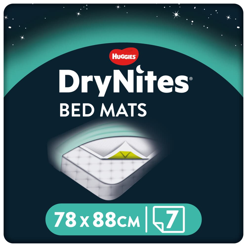 Huggies DryNites Bed Matrasbeschermers 7 stuks