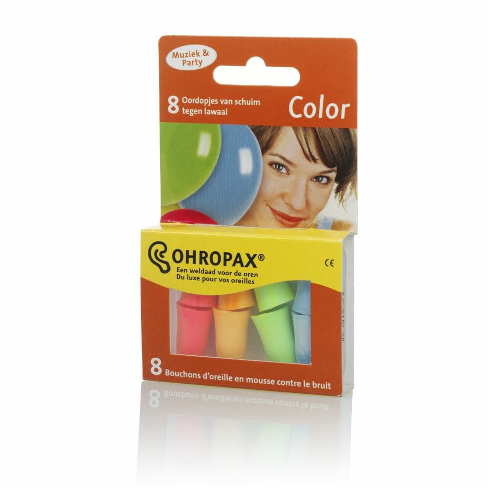 2x Ohropax Color 8 stuks