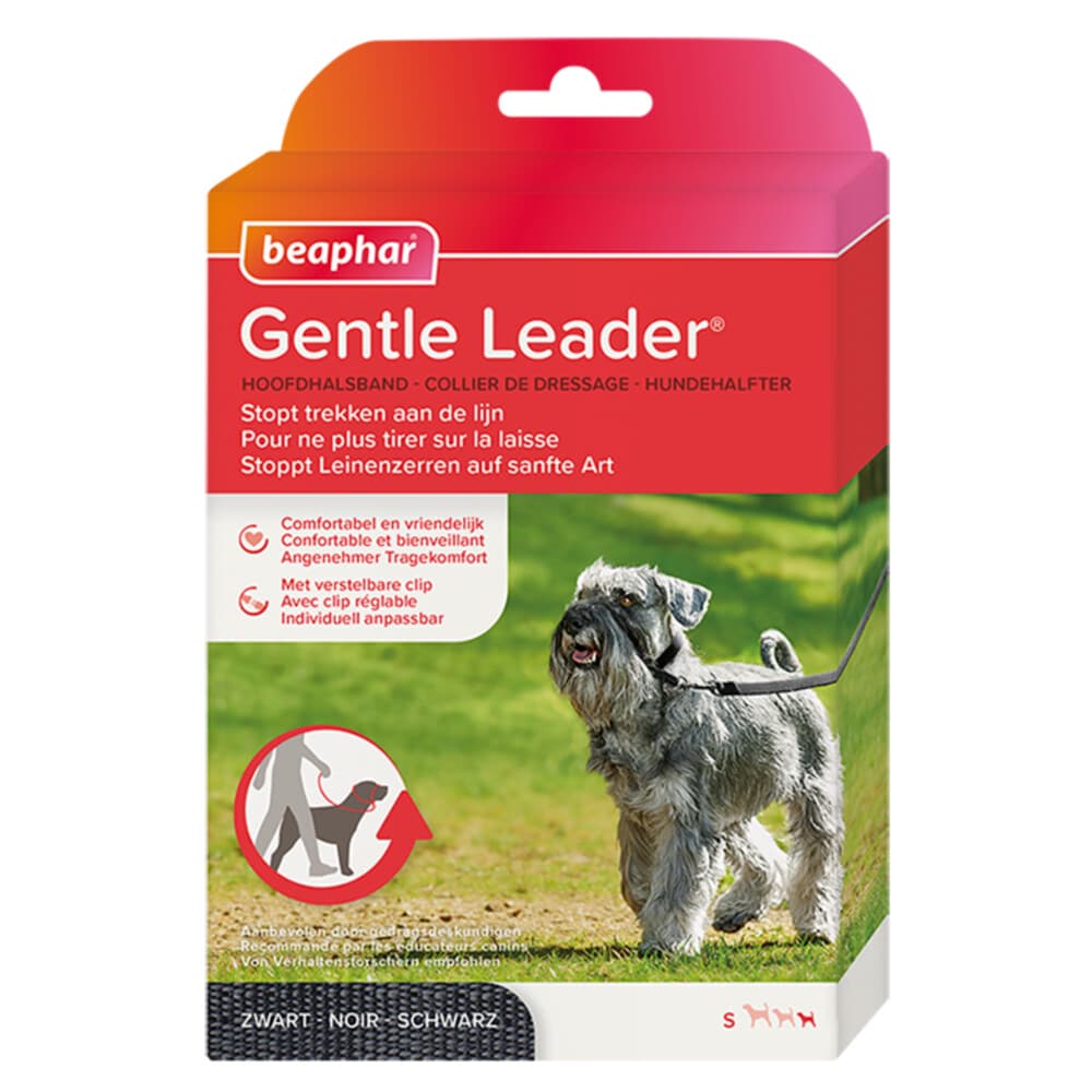 3x Beaphar Gentle Leader Zwart S