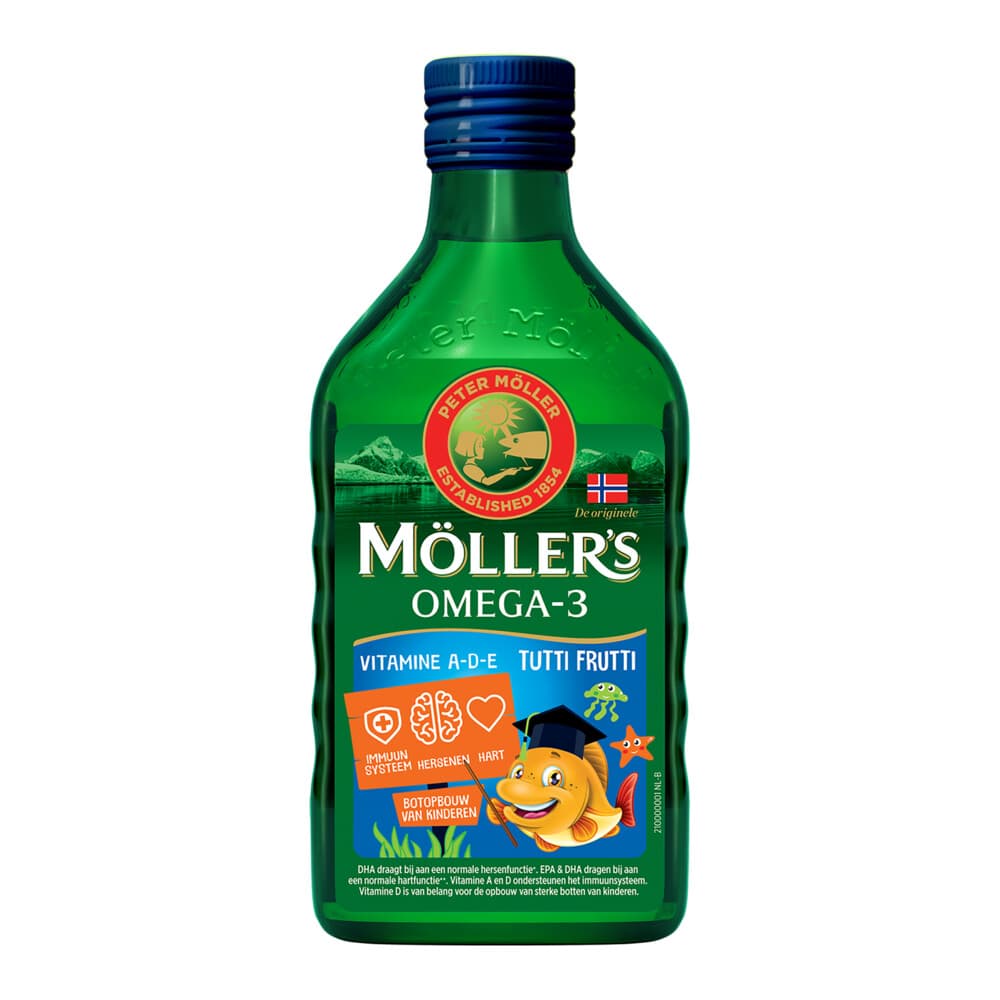 2x Mollers Omega-3 Tutti Frutti 250 ml