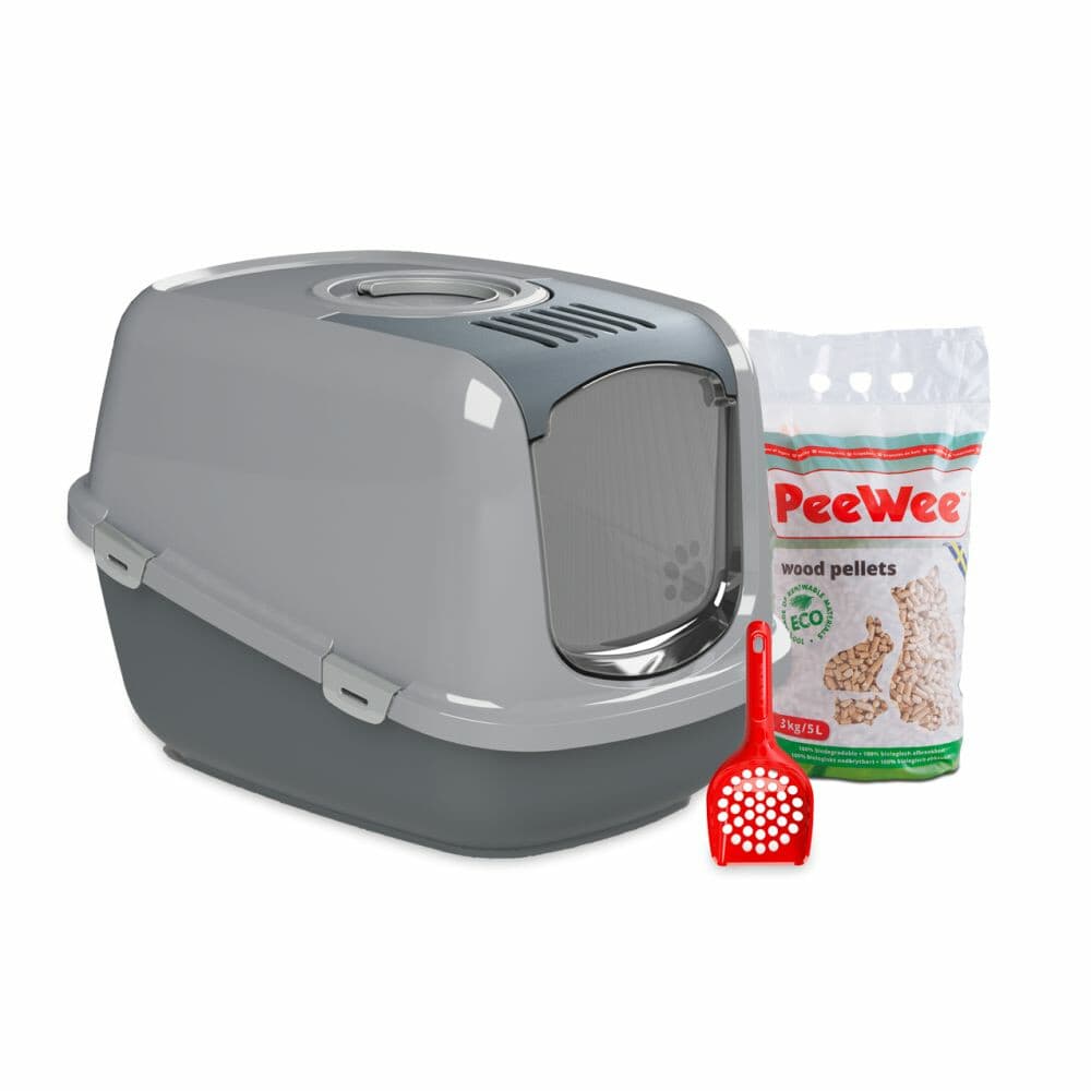 PeeWee Startpakket EcoDome Antraciet Grijs 66,5 x 48,5 x 46,5 cm