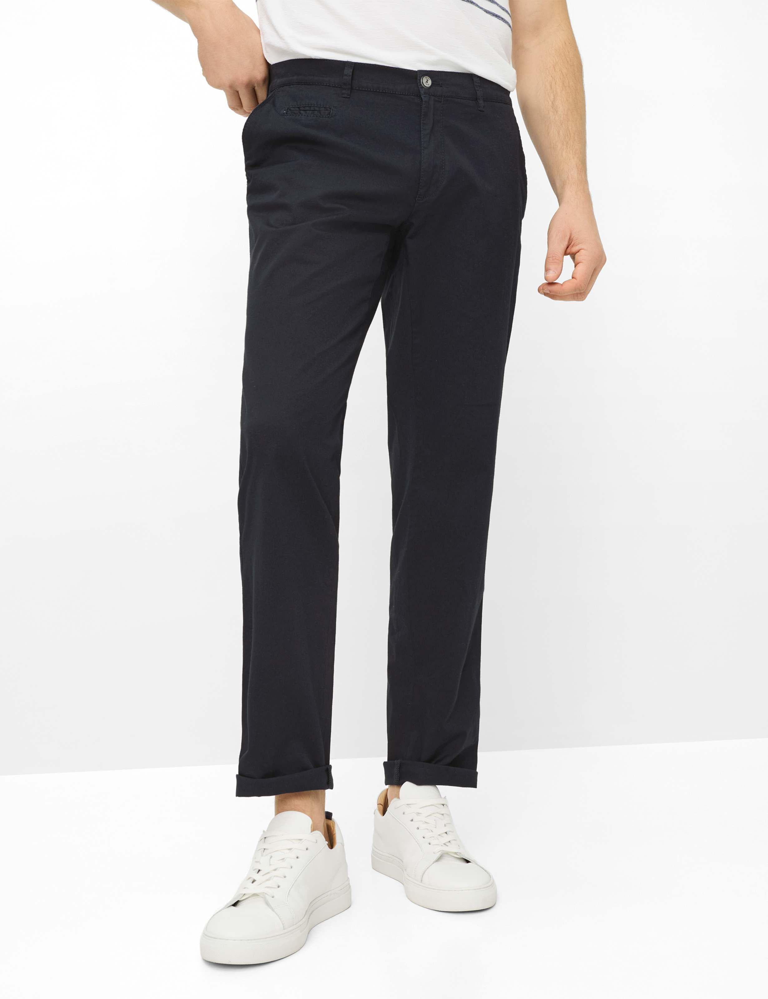 Brax Heren Chino Style FABIO NAVY, donkerblauw,