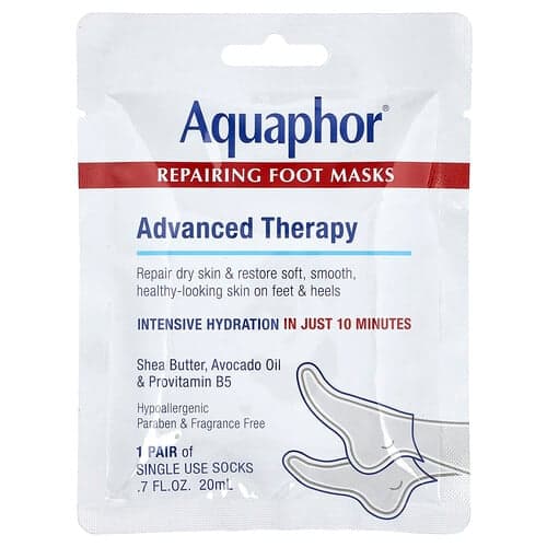 Aquaphor, Herstellende voetmaskers, 1 paar, 20 ml