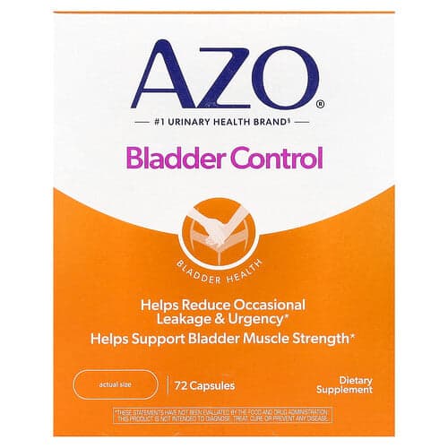 AZO, Blaascontrole, 72 capsules