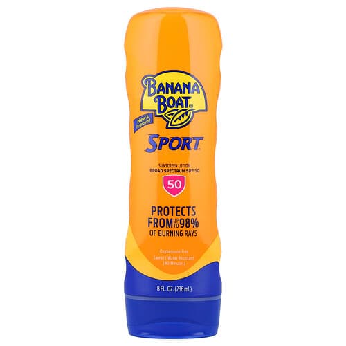 Banana Boat, Sport™, zonnebrandcrème, SPF 50+, 8 fl oz (236 ml)