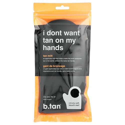 b.tan, Ik wil geen bruin op mijn handen, Tan Mitt, zwart, 1 handschoen