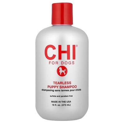 CHI for Dogs, Traanvrije puppyshampoo, voor honden, 473 ml