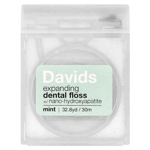 Davids, Uitbreidbare tandzijde, munt, 32,8 yd (30 m)