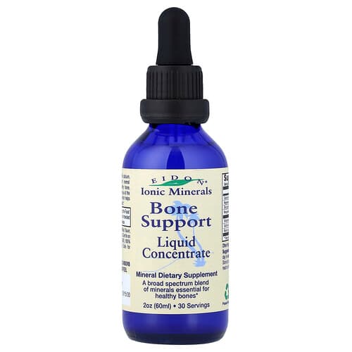 Eidon Ionic Minerals, Ionische mineralen, botondersteuning, vloeibaar concentraat, 60 ml
