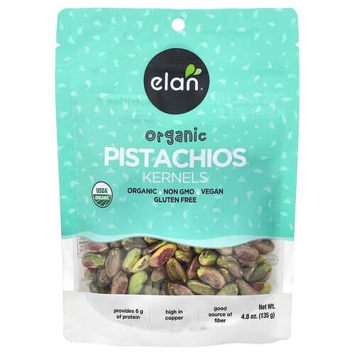 Elan, Biologische pistachenoten, rauw, 135 g