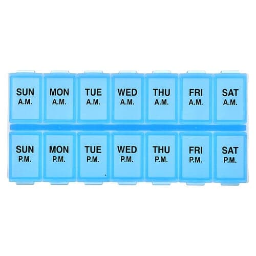 Ezy Dose, Wekelijkse AM/PM pillenplanner, 1 telling