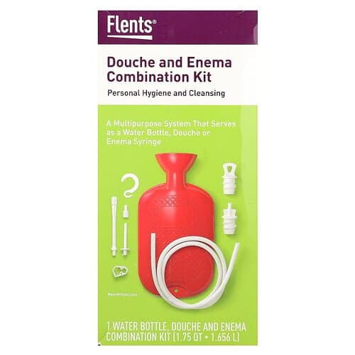 Flents, Douche en klysma combinatieset, 1 set