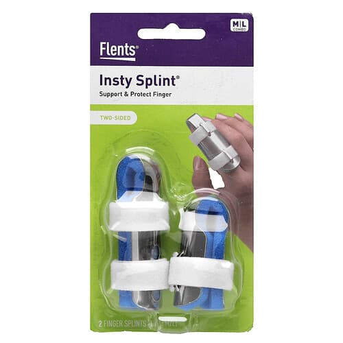 Flents, Insty spalk, tweezijdige vingerspalk, M, L combo, 2 stuks