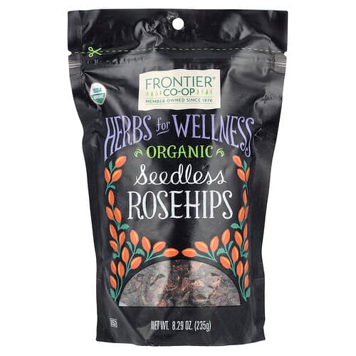 Frontier Co-op, Biologische pitloze rozenbottels, 235 g