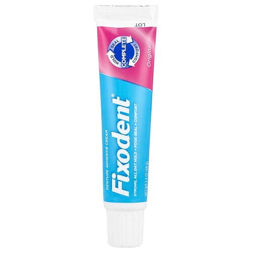 Fixodent, Kunstgebitlijmcrème, origineel, 68 g