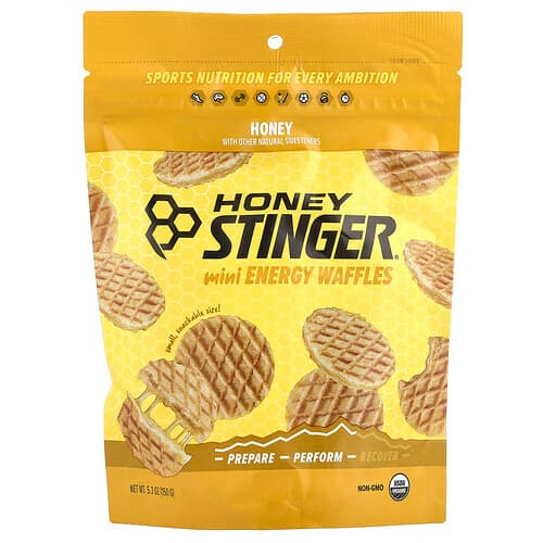 Honey Stinger, Mini-energiewafels, honing, 150 g