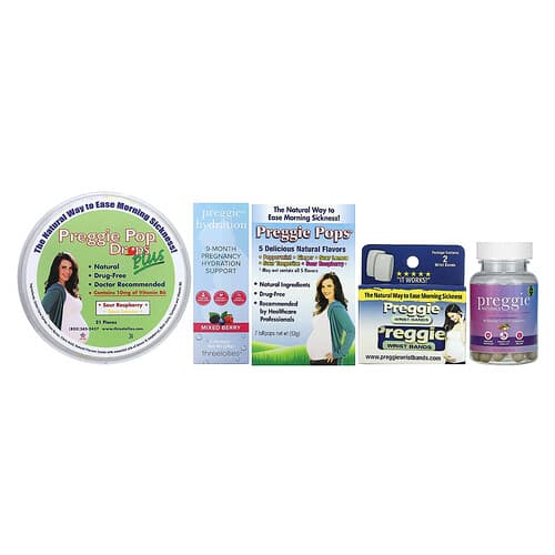 Preggie, Geschenkdoos, set van 5 stuks