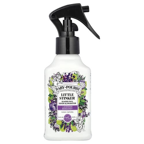Poo-Pourri, Baby-Pourri™, Little Stinker™, geurverwijderaar voor luieremmers, lavendel en bergamot, 100 ml