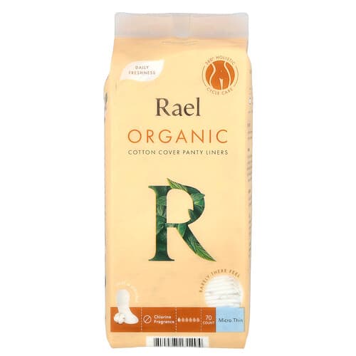 Rael, Biologische katoenen inlegkruisjes, microdun, 70 stuks