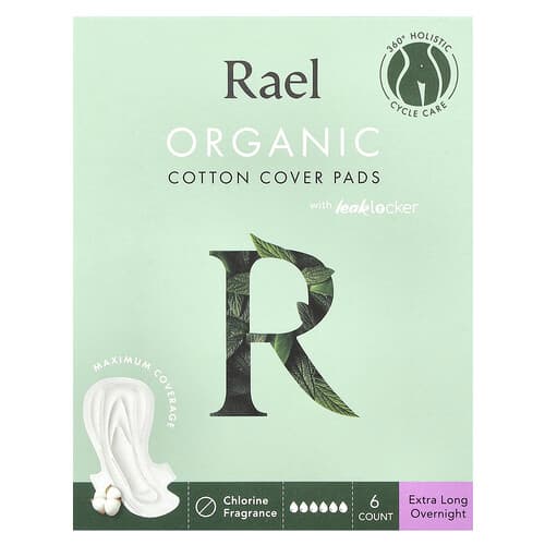 Rael, Biologisch katoenen overtrekkussens, extra lang, 6 stuks