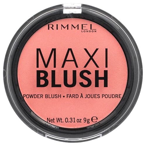 Rimmel London, Maxi Blush, 001 Third Base, 0,31 oz (9 g)