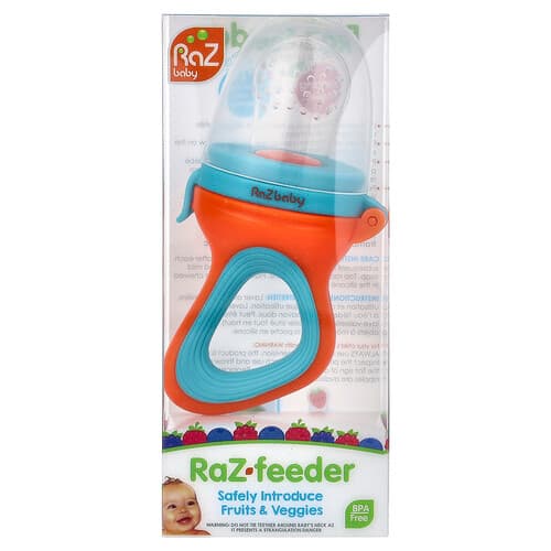 RaZbaby, Raz-Feeder, 6m+, Rood & Blauw, 1 Feeder