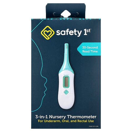 Safety 1st, 3-in-1 Kwekerij Thermometer, 1 Telling