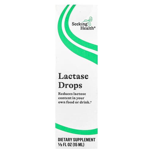 Seeking Health, Lactase druppels, 1/2 fl oz (15 ml)